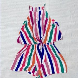 Striped Romper